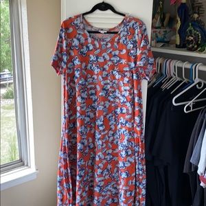 LuLaRoe Disney Mickey Mouse MIDI dress